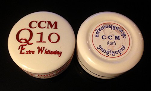 CCM Q10 Extra Whitening & Blemish Cream w/ Grape Seed Extract & Vitamin B3