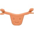 Smile Exerciser, Smile Corrector, Smiling Maker, Facial Exerciser Face Trainer Smile Trainer Silicone Strap Face Line Lifting Muscle Training Mouth(Orange)