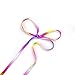GOOTRADES RAYNAG Polyester Rainbow Color Flat Shoelaces for Shoes Sneakers 42'' (5 pairs) (A)