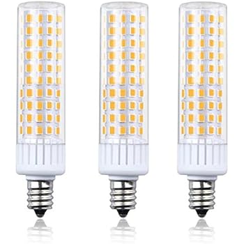 Aluxcia Dimmable 8.5W E12 LED Light Bulb, T3/T4 Candelabra ...
