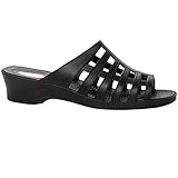 Okabashi Womens Sienna Sandal Shoes (Black)