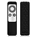 Fintie Protective Case for Apple TV 2 3 Remote Controller - CaseBot (Honey Comb Series) Light Weight (Anti Slip) Shock Proof Silicone Sleeve Cover, Black