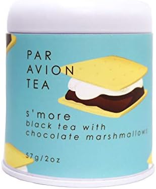 Par Avion Tea, S'more - Black Tea with Chocolate Marshmallows - 2 oz