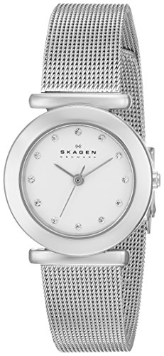 Skagen Women's 107SSSD Quartz 3 Hand Stainless Steel Silver Watch