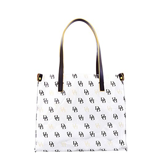 dooney and bourke clear medium shopper