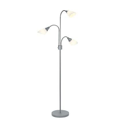Amazon Com White Gooseneck Floor Lamp 67 3light Reading