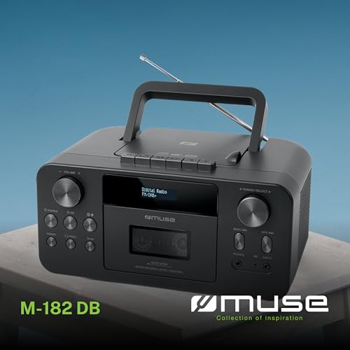 Muse M-182 RDC Radio Cassette CD Recorder Bluetooth