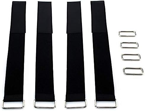 Lot de 4 sangles réglables pour hoverboard Go Kart avec boucle en acier