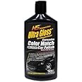 HS UltraGloss Carnauba Black Color Match Car Polish with PTFE results. The Professional Choice. 10 oz.