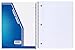 Mead Trapper Keeper Snapper Trapper Spiral Notebook, 3 Subject, Wide Ruled, Blue (72714)