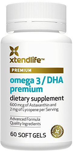 image for xtendlife Omega 3 DHA Premium Fish Oil. New Zealand Fish Oil with Extr