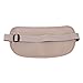 Hopsooken Travel Money Belt: Waist Pack for Running and Cycling, Rfid, Comfortable, Durable and Lightweight Hidden Travel Passport Wallets. (Khaki)
