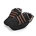 Voberry Toddler Baby Boy's Leather Sneaker Shoes Lace up Snow Boots Warm (0~6 Month, Black)