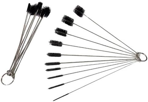 For Drinking Pipe Multi-functional Tools Brush Spray Brush Kitchen Gadget 10pcs/Set Nylon Cleaners Brush -Pier 27
