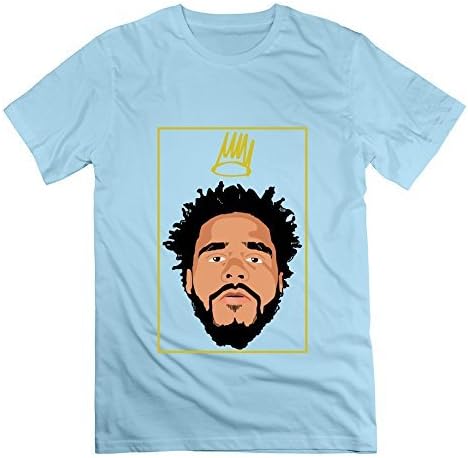 JUNNY Men's Born Sinner J.Cole Crew Neck Tees