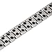 Earth Therapy Pure Titanium Magnetic Bracelet, Elegant Jewelry with 48 Magnets, 3.8 Oz