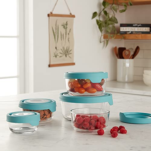 Anchor Hocking TrueSeal Glass Food Storage Containers with Airtight