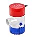 Goplus Bilge Pump for Boats, 12V Marine Boat Yacht Submersible Water Pump (1100 GPH with 1-1/8