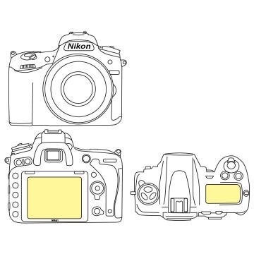 Martin fields overlay plus screen protector (nikon d750…