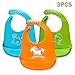 Dream Loom Baby Bibs,Silicone Bibs for Newborns Infant Toddlers,Comfortable Soft,Easily Wipes Clean,Baby Gifts