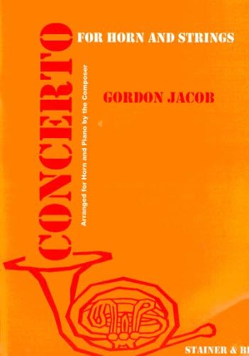 Concerto for Horn and Strings. Transcribed for Horn and Piano Paperback – 2003