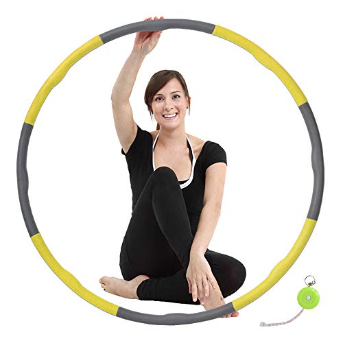 ATIVAFIT Hula Hoop (Yellow/Grey) - Thumbnail 7