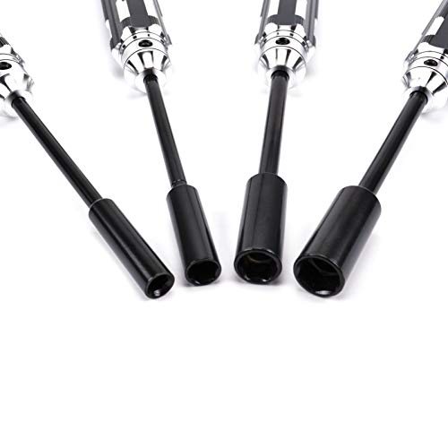 FPVKing 4pcs Hex Nut Drivers Screw driver Tools Kit Set 4.0/5.5/7.0/8.0mm NUT Key Socket Screwdrivers for RC Helicopter RC Boat RC Cars - Thumbnail 4