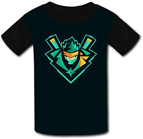Kids For-t-nite Ninja 3D Printed Short Sleeve T shirts O-Neck Top Tees