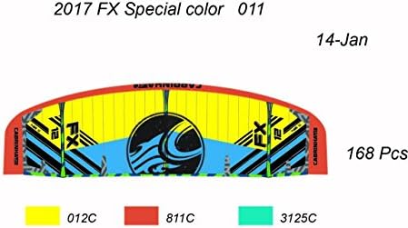 Cabrinha 2017 FX 9m Wildcard color