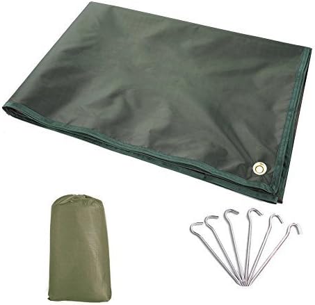 Denkonni Hilking Waterproof Camping Tent Tarp For Picnics - Tent Footprint Ground Sheet Mat, Sand Beach Camping Hiking Mat Sunshade
