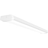 hykolity 4FT 5.3'' W LED Wraparound Light with 40W, 4400Lm, 4000K, 110 LM/W | 4FT LED Shop Light Fixture Flush Mount, Hardwired, Suitable for Garage, Office, Basement, Kitchen, Laundry Room, ETL, 1 Pack