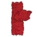 Bowbear Little Girls 3 Pair Gathered Ruffles Leg Warmers, Lilac, Cherry Red, Fuschia