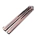 COLORMAP Butterfly Knife Blunt Practice Knife Foldable Training Knives with Zinc Alloy Handle and Stainless Steel Blade