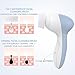 PIXNOR Facial Cleansing Brush, Waterproof Facial Brush with 7 Exfoliating Brush Heads for Deep Cleansing, Gentle Exfoliating, Removing Blackhead, Massaging