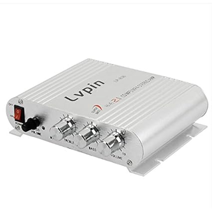 Etbotu 21 2 Channels Bass Stereo Amplifier Hifi Amplificador Cd Mp3 Pc Vehicle Car Power Subwoofer Dc 12v 200w Portable