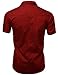 Youstar Men's Casual Short Sleeve Buttondown Shirts