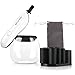 Makeup Brush Cleaner - RÉFLEXION Professional Cosmetic Brush Cleaning Spinner Kit For All Brush Sizes - Brush Washing & Drying Device - Eliminate Bacteria, Keep Your Skin Healthy and Maintain Brushes