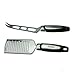 Cheese Grater & Knife Set - Ginger, Vegetable, Fruit and Food Grater & Knife - Cheese Slicer - Zester