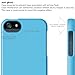 iPhone SE case, elago® [Glide][Soft Feel Antique Blue] - [Mix and Match][Premium Armor][True Fit] - for iPhone SE/5/5S