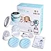 PiAEK Portable Electric Breastfeeding Pumps Convenient Milk Breast Pump with Touch Screen Rechargeable Battery 3 Modes Massage 9 Suction Level