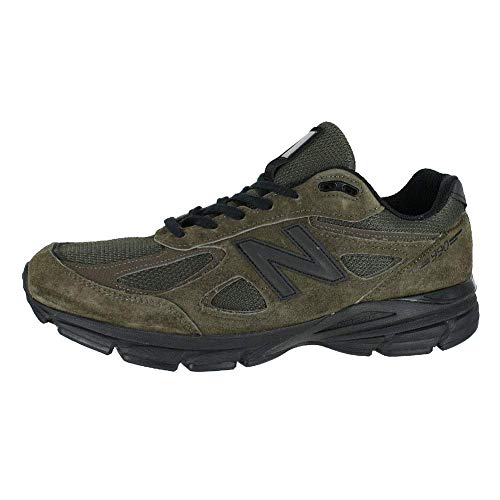 New Balance Men's M990v4 Running Shoe, Military Green , 11.5 D US