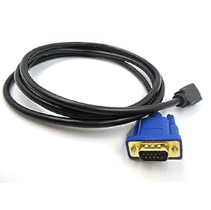 JBingGG HDMI to VGA Cable Adapter Converter Monitor 15 pin