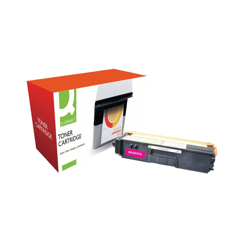Q-Connect Remanufactured Toner for Brother 4570CDW Cartridge, Magenta