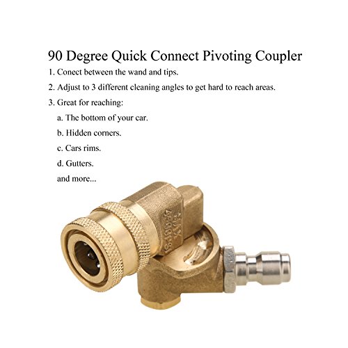 Tool Daily Pressure Washer Accessories Kit, 7 Power Washer Nozzle Tips