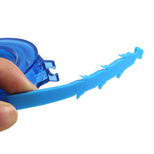 Cleaning Drain Bathroom Unclog Sink Tub Snake Brush Hair Removal Cleaner Tool - Thumbnail 6