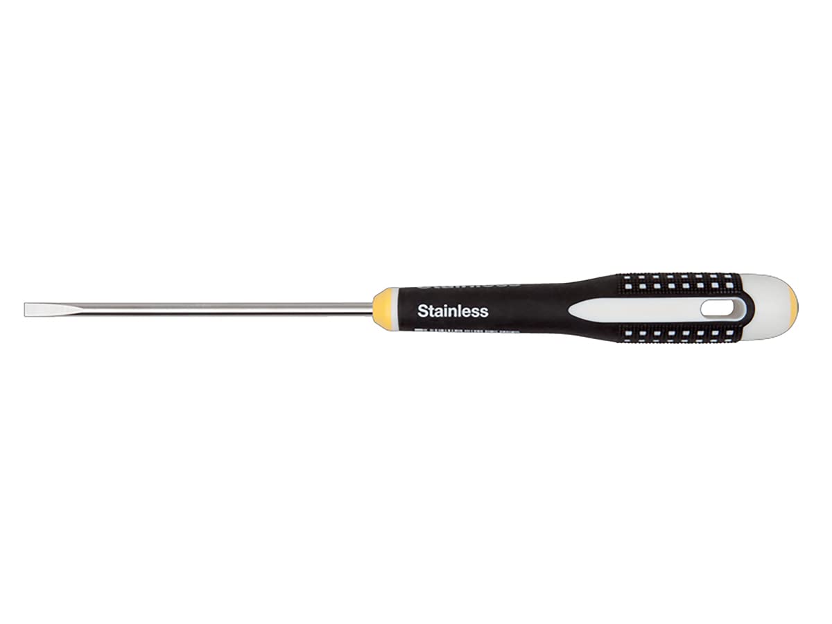 Bahco BE-8030I "Ergo" Stainless Steel Screwdriver, Multi-Colour, 0.5 x 3.5 x 75 mm