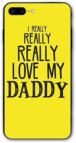 For IPhone 7 Plus Case, For IPhone 8 Plus Case, I Really Really Love My Daddy Ultra Thin Mobile Phone Cover Case Shell Shockproof Full-Body Protective Case Cover For IPhone 7 Plus /8 Plus 5.5"
