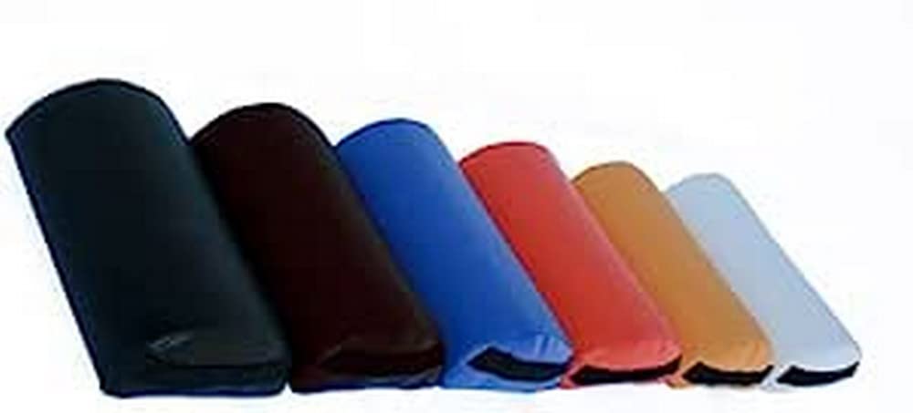 QUIRUMED Half Cylinder Cushion, Short, Measurements 30 x 18 cm, Black