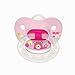 NUK Orthodontic Pacifiers (0-6m) 3 count, Value Pack, Silicone, Girl Designs