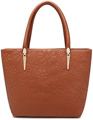 HNYEVE HB1200006C4 PU Leather European And American Style Women's Handbag,Bucket-Type Bucket Bag